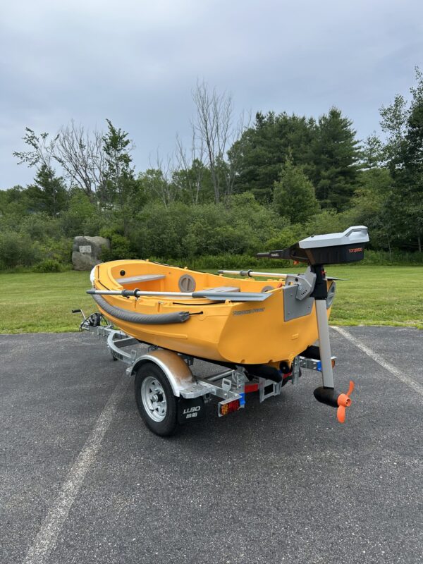 E-Pudgy! Electric Dinghy on Trailer -  @Biddeford