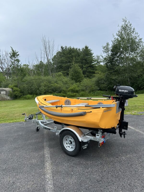 G-Pudgy! Gas Powered Dinghy on Trailer - @Biddeford